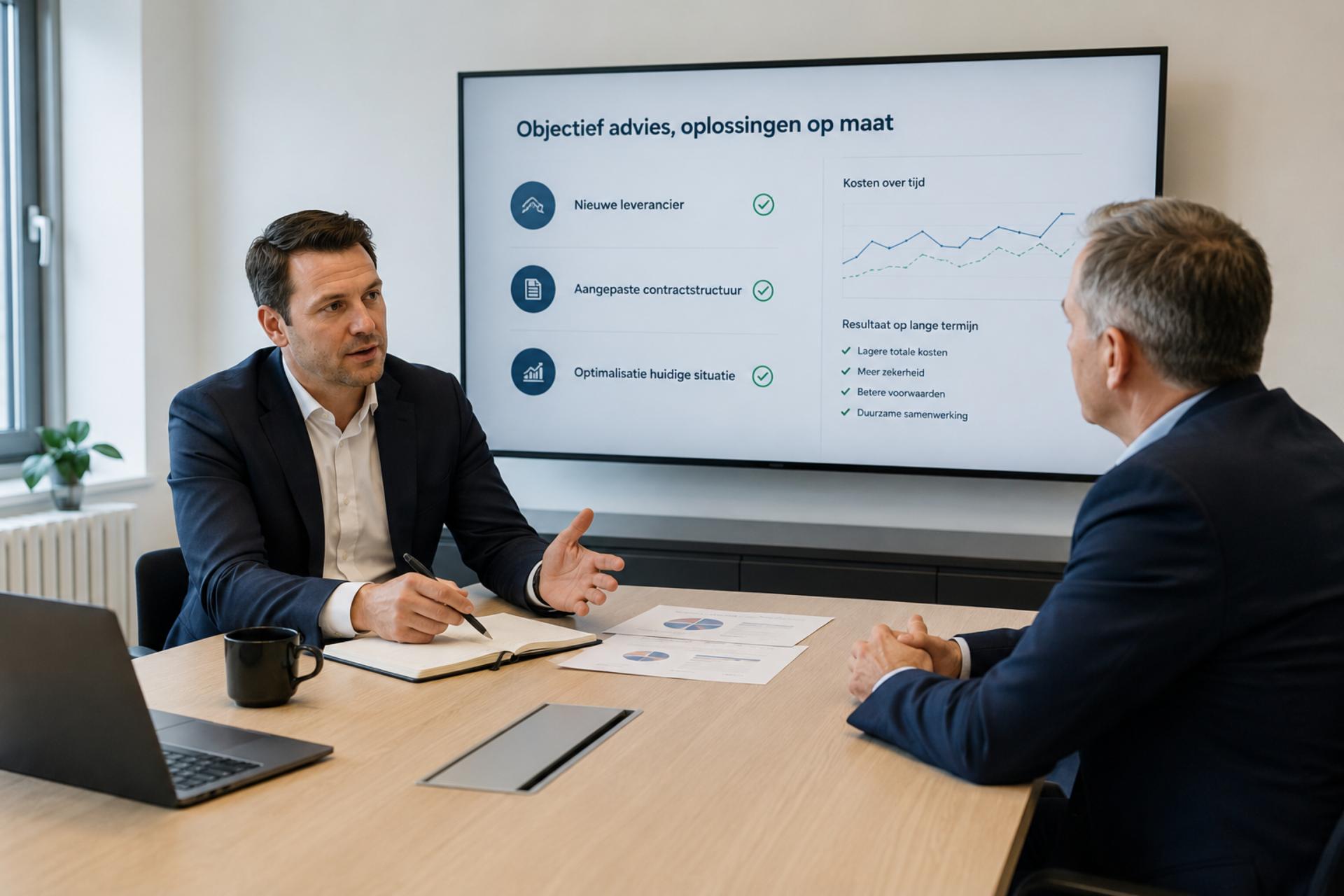 Stock Presentatie Objectief Advies